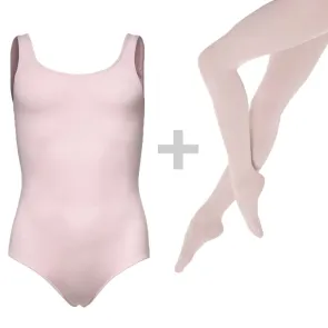 Alista Dancer Basics  Alista Balletkleding Set 4 | Balletpakje + Panty