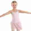 bAlista Dancer Basics Alista Roze Balletpakje en een roze Rokje met spaghettibandjes en een half transparante balletrok