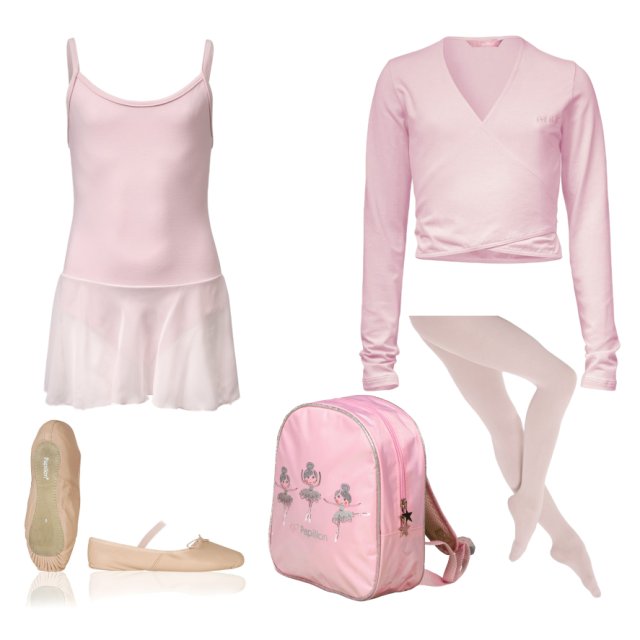 alista ballet set 6 papillon balletpakje balletrokje balletvestje volledig balletkleding setje