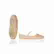 Papillon PK1000 lederen balletschoenen met doorlopende zool roze