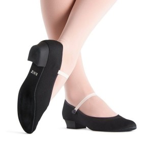 Bloch S0326GU canvas character schoenen elastische band 
