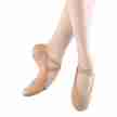 Bloch Pump Split zool Canvas balletschoenen beige
