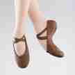 Bloch Pump Split zool Canvas balletschoenen bruin