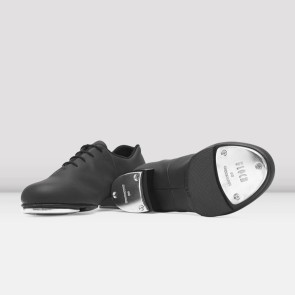 Bloch zwarte Lederen Tap dansschoenen met Splitzool S0388l