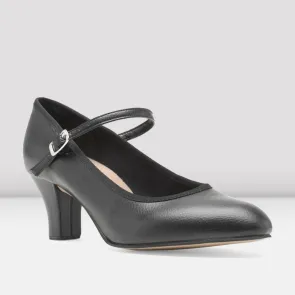 Bloch Kickline PU Stage Shoes Black S0324LU