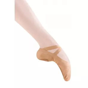 Bloch Pro Elastic S0621L canvas balletschoenen stretch toast