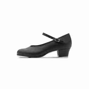 Bloch Lederen Dames Tapdans schoenen met hakje en gespsluiting - Show Tapper S0323L