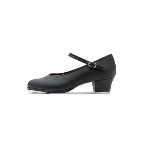 Bloch Lederen Dames Tapdans schoenen met hakje en gespsluiting - Show Tapper S0323L