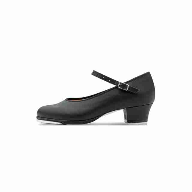 Bloch S0323L lederen Dames Tap dansschoenen met hakje en gespsluiting Show Tapper 