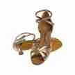 Diamant 141-077-464 latin schoenen voor dames goudkleurig 