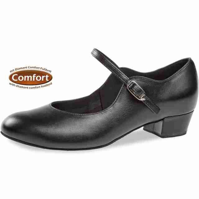 Diamant 050-029-034 dansschoenen voor dames lage blokhak