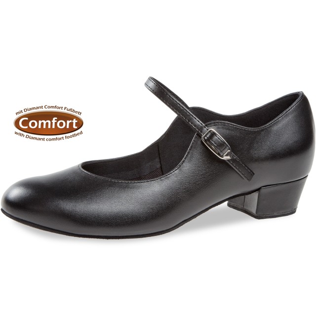 Diamant 050-029-034 dansschoenen voor dames lage blokhak