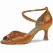 Diamant 141-087-379 latin schoenen voor dames brons