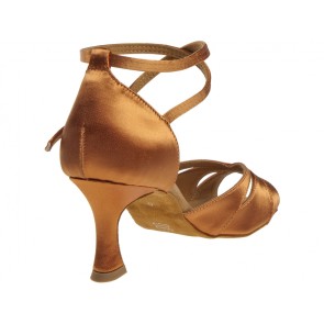Diamant 141-087-379 latin schoenen voor dames brons gemiddelde hakhoogte