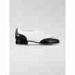 Bloch S0431 tapschoenen voor dames vetersluiting zwart wit zijkant