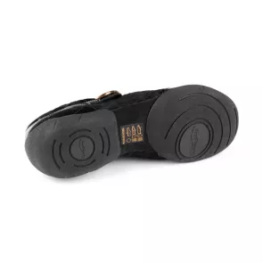 Portdance Fashion PD02 zwarte danssneakers met buitenzool