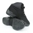 Papillon PA1506 Nubuck Zwarte Hoge Danssneaker Voor Volwassenen