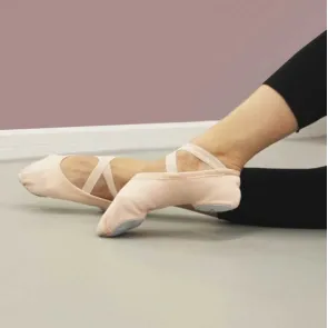 Alista Dancer Basics Alista Balletschoenen met gekruisde bandjes