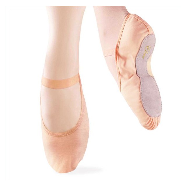 Alista Eleve Roze balletschoenen voor meisjes elastisch canvas