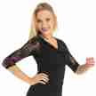 Rumpf MOSCA Dames Top met driekwart mouwen