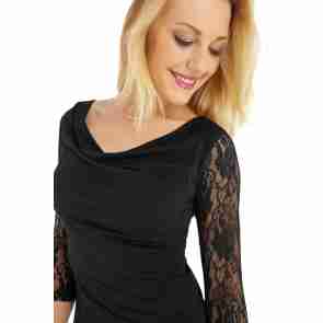 Rumpf MOSCA Dames Top met driekwart mouwen