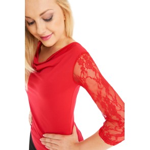 Rumpf MOSCA Dames Top met driekwart mouwen