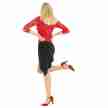 Rumpf MOSCA Dames Top met driekwart mouwen