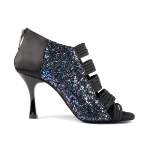 Portdance PD811 Pro Dansschoenen met Glitters Kizomba, Salsa, Latin