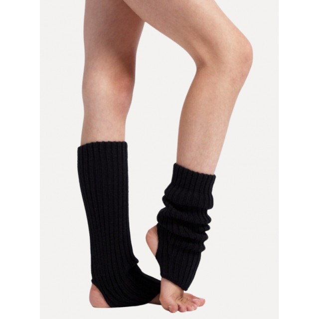 Alista Dancer enkelwarmers voor dans 40cm zwart