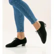 Anna Kern 559-30 Babette dames trainingsschoenen met veter en cubaanse hak