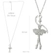 Alista Dancer Basics Alista ketting met een ballerinahanger