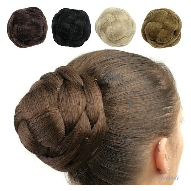 Haarstukje voor Danseres Gevlochten Knot