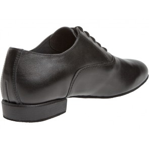 Diamant 180-075-028 ballroomschoenen heren zwart leer zijkant 