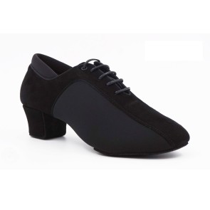 Portdance PD015 Latin danshakken nubuck lak zijkant