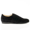 Werner Kern 28060 Zwarte Suede sneakers voor heren