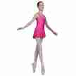 Sansha Fiona G516M Balletpak met Rokje Fuchsia voor Kinderen