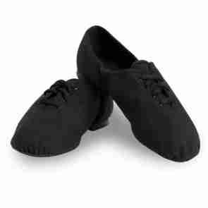Sansha Tivoli JS3C Canvas Jazzschoenen met Veters en Neopreen