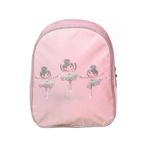Papillon 18pk9911 roze rugzak voor meisjes ballet met ballerina print
