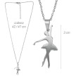 Alista zilveren ketting met Ballerina