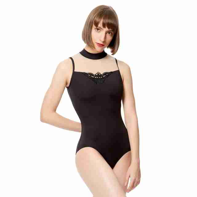 Lulli Dames zwarte Balletpak Ariela