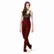 Lulli warm-up panty voor dans rood 