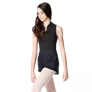 Lulli Dames knitted Warm-Up Shorts Blauw