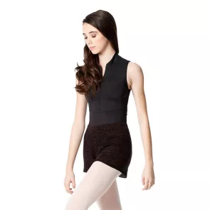 Lulli Dames knitted Warm-Up Shorts Burgundy
