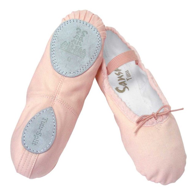 Sansha Tutu Split 5C Canvas Balletschoenen met Splitzool