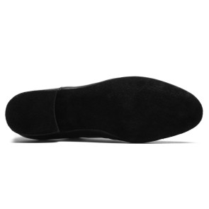 Rumpf Miguel Zwart heren Dansschoenen suedezool