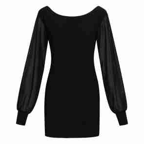 Rumpf RU5514 CANNES lang shirt met chiffon mouwen