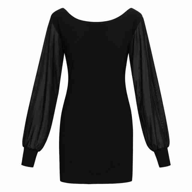 Rumpf RU5514 CANNES lang shirt met chiffon mouwen