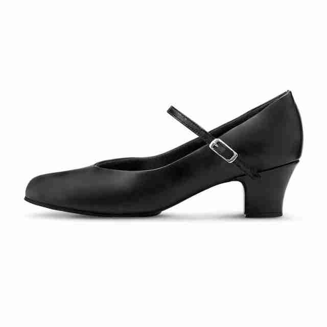 Bloch S0379L character dames schoenen lederen zool beige
