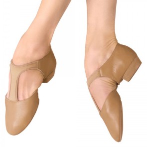 Bloch ES0410L elastosplit griekse sandaal splitzool beige
