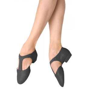 Bloch ES0410L elastosplit griekse sandaal splitzool zwart